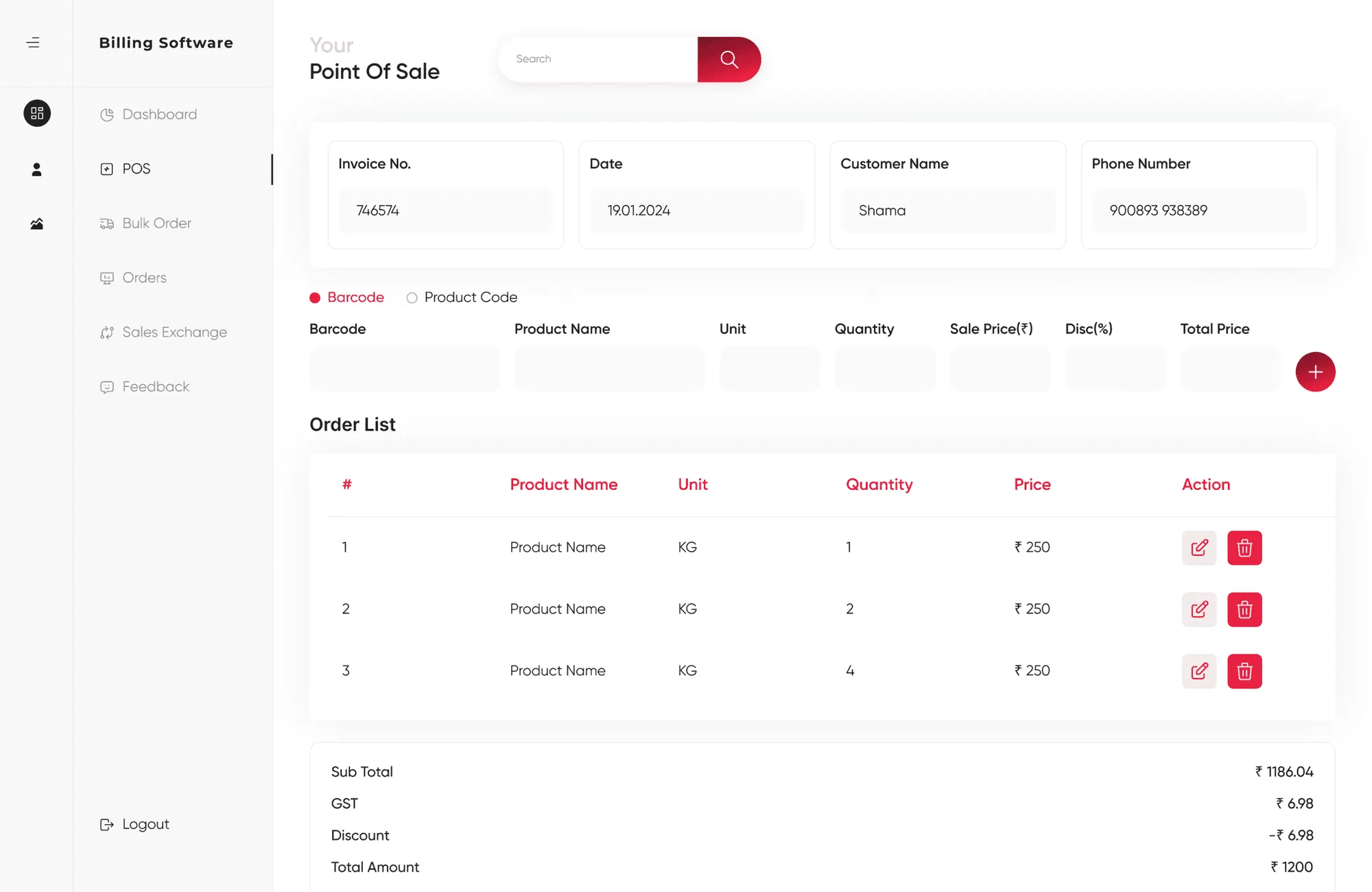 Point of sale, after the redesign